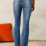 AYA™ – HØJTALJEDE FLAREJEANS