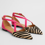 ZEBRA CHIC™ – BALLERINA MED ZEBRAMØNSTER OG KOMFORT