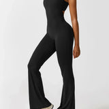 RIORA™ – ELEGANT JUMPSUIT MED V-ÅBEN RYG