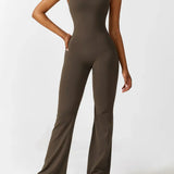 RIORA™ – ELEGANT JUMPSUIT MED V-ÅBEN RYG