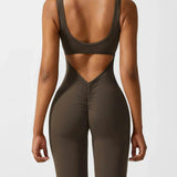 RIORA™ – ELEGANT JUMPSUIT MED V-ÅBEN RYG