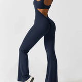 RIORA™ – ELEGANT JUMPSUIT MED V-ÅBEN RYG