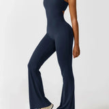 RIORA™ – ELEGANT JUMPSUIT MED V-ÅBEN RYG