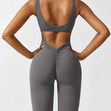 RIORA™ – ELEGANT JUMPSUIT MED V-ÅBEN RYG